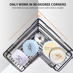 Black Corner Shower Caddy Organizer